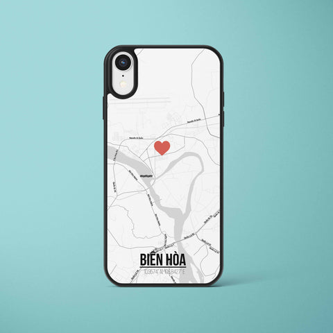 Ốp lưng  iphone in hình Love City Vietnam Map - Bien Hoa (đủ model iphone)