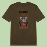 Áo thun unisex cotton 100% in hình Bushido - Japanese Art (nhiều màu)