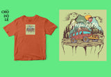 Áo thun unisex cotton 100% in hình Go on Adventure