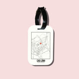 Travel tag cho túi xách/balo du lịch in hình Love City Vietnam - Cao Lanh