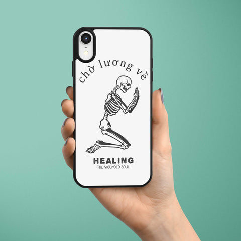 Ốp lưng  iphone in hình Chờ lương về !
