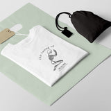 Áo thun unisex in hình Chờ lương về
