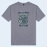 Áo thun unisex cotton 100% in hình Classic Ride - Military Pride (nhiều màu)