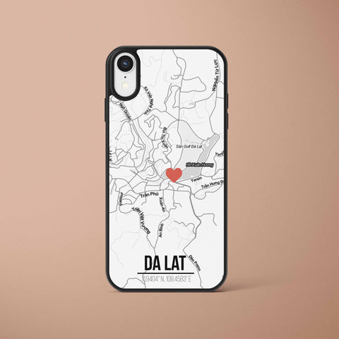 Ốp lưng  iphone in hình Love City Vietnam Map - Đà Lạt (đủ model iphone)