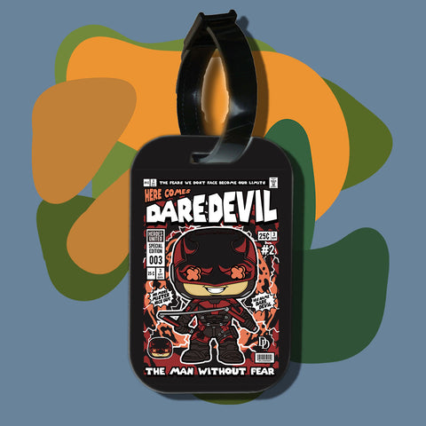 Travel tag cho túi xách/balo du lịch in hình pop culture cartoon series - daredevil