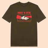 Áo thun unisex in hình Deal with the Devil (nhiều màu)