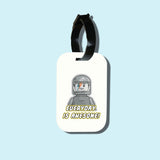 Travel tag cho túi xách/balo du lịch in hình David Bowie