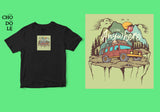 Áo thun unisex cotton 100% in hình Go on Adventure