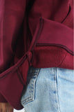 Áo hoodie unisex cotton nỉ trơn - xẻ tà (nhiều màu)