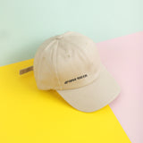 Nón lưỡi trai cotton in chữ drama queen