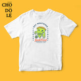 Áo thun unisex cotton 100% in hình Enjoy the Food Monster