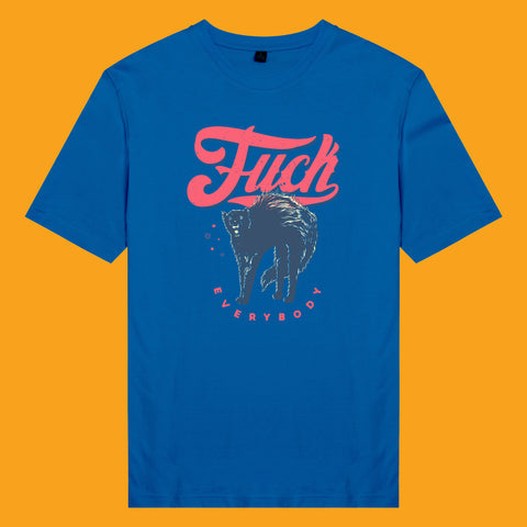 Áo thun unisex cotton in hình Fuck Everybody