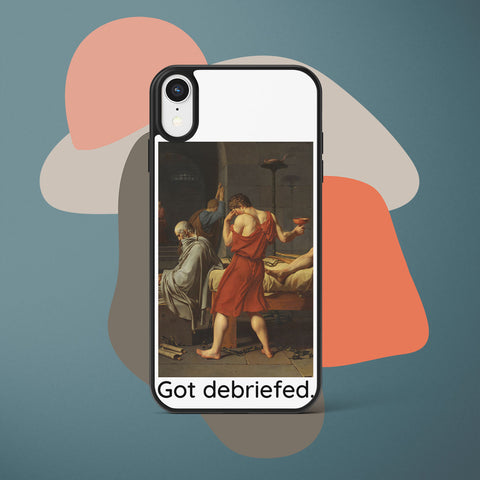 Ốp lưng iphone in hình Classic Art remake - Got Debrief (đủ model iphone)