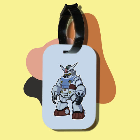Travel tag cho túi xách/balo du lịch in hình gundam
