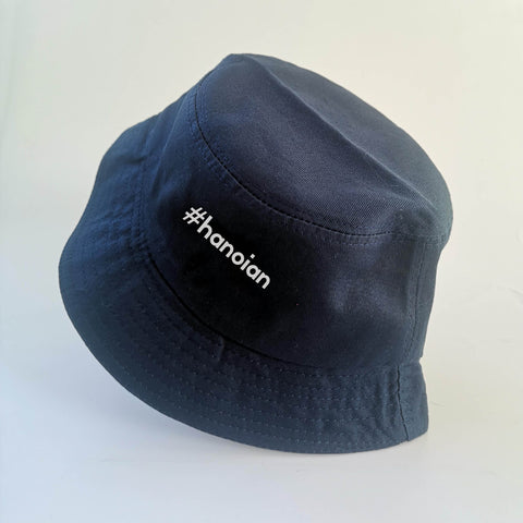 Nón bucket in chữ #hanoian- (nhiều màu)
