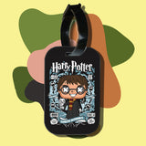 Travel tag cho túi xách/balo du lịch in hình pop culture cartoon series - harry potter