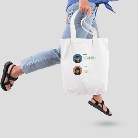 Túi tote custom in hình Itaewon class