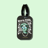 Travel tag cho túi xách/balo du lịch in hình Keep Cool