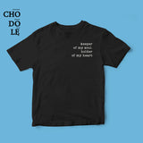 Áo thun cặp cotton 100% in chữ  keeper of my soul, holder of my heart  (nhiều màu)