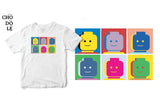 Áo thun unisex in hình the PopArt - Lego