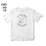Áo thun unisex cotton 100% in hình LET LOVE GROW