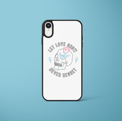 Ốp lưng  iphone in hình Let love grow, never forget (đủ model iphone)