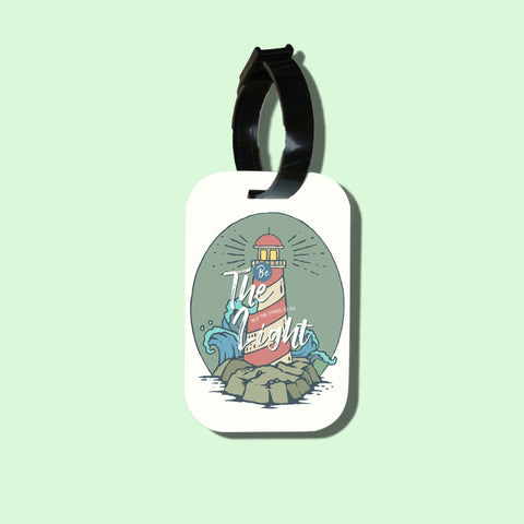 Travel tag cho túi xách/balo du lịch in hình Be the Light Help The otheres to see