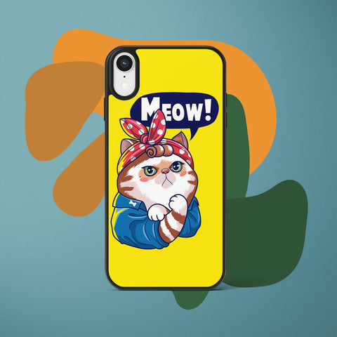 Ốp lưng iphone in hình Cat Lover - Femeowism (đủ model iphone)