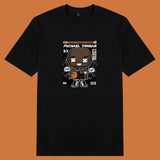 Áo thun unisex cotton in hình pop culture cartoon series - Michael Jordan (nhiều màu)
