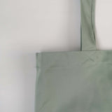 Túi tote trơn màu xanh mint
