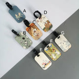 Travel tag cho túi xách/balo du lịch in hình Moomin