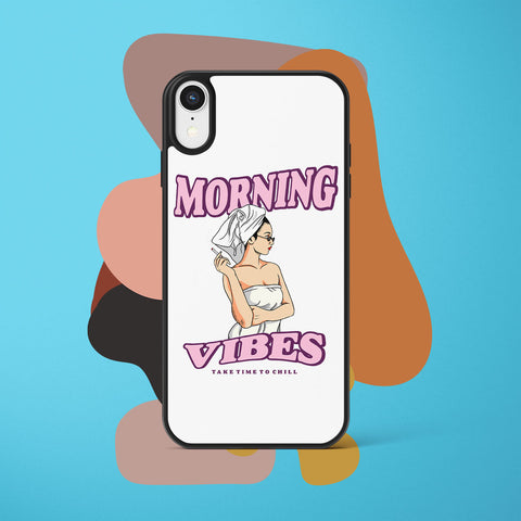 Ốp lưng iphone in hình Mornig Vibe Take time to chill (đủ model iphone)