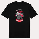 Áo thun unisex cotton 100% in hình Biker - Born to ride, Motor Rider (nhiều màu)