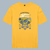 Áo thun unisex cotton 100% in hình Biker - Born to ride, Motor Racer (nhiều màu)