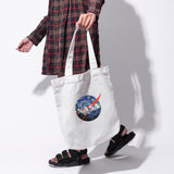 Túi tote vải in hình Nasa