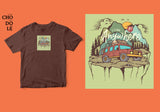 Áo thun unisex cotton 100% in hình Go on Adventure