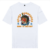 Áo thun unisex cotton in hình Never Surrender