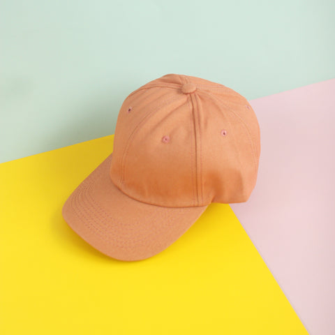 Nón lưỡi trai cotton trơn