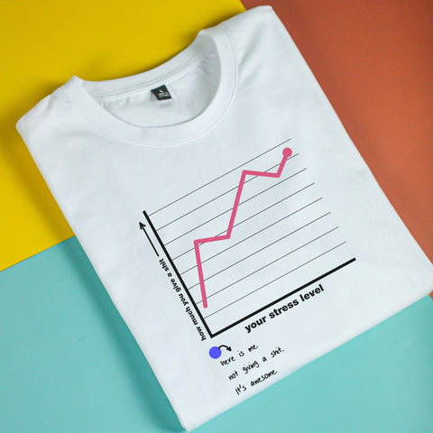 Áo thun unisex cotton 100% in hình I don't give a shit. It's awesome.