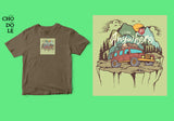 Áo thun unisex cotton 100% in hình Go on Adventure