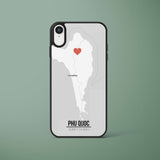 Ốp lưng  iphone in hình Love City Vietnam Map - Phu Quoc (đủ model iphone)