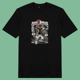Áo thun unisex cotton in hình pop culture cartoon series - Power rangers (nhiều màu)