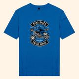 Áo thun unisex cotton 100% in hình Biker - Road Racer (nhiều màu)