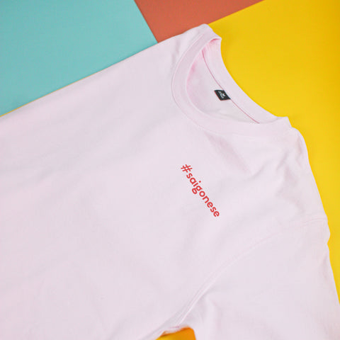 Áo thun cotton 100% in chữ #saigonese (nhiều màu)