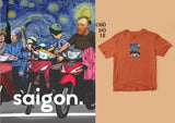 Áo thun unisex in hình Starry Night in Saigon