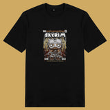 Áo thun unisex cotton in hình pop culture cartoon series - Skyrim (nhiều màu)