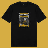 Áo thun unisex cotton in hình pop culture cartoon series - Steampunk Batrod (nhiều màu)