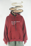 Áo khoác hoodie unisex cotton in chữ stop asking about my future. - I’ll cry.(nhiều màu)