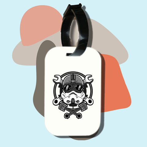 Travel tag cho túi xách/balo du lịch in hình  Star wars - Storm Trooper Racer