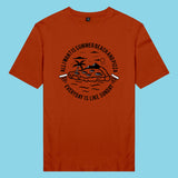 Áo thun unisex cotton 100% in hình Pizza Beach, Everyday is sunday (nhiều màu)